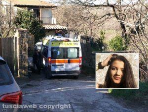 Montefiascone - Sedicenne morta in casa - Nel riquadro Aurora Grazini