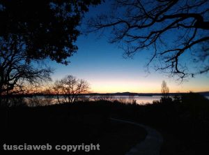 Montefiascone - Giochi di luce sul lago di Bolsena
