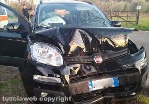 Montefiascone - Incidente sulla Verentana