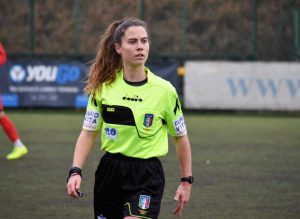 L'arbitro Silvia Stavagna