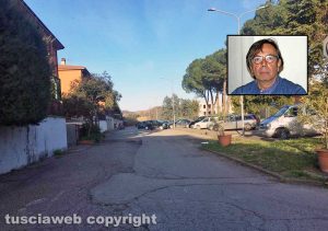 Orte - Località Renaro - Nel riquadro il sindaco Giuliani