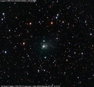 La cometa T2 Panstarrs