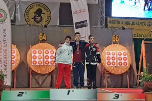Sport - Tiro con l'arco - Alessandro Panunzi e Alessandro Cupido sul podio dei campionati italiani