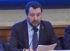 Roma - Matteo Salvini presenta il piano della Lega sul coronavirus