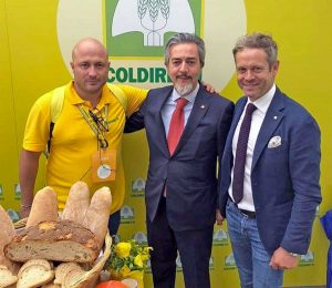 Alberto Frau, Francesco Battistoni e Mauro Pacifici