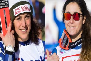 Federica Brignone e Sofia Goggia