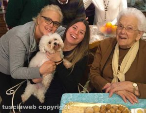 Maria Carosi compie 96 anni