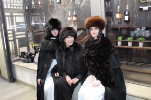 Ronciglione - Carnevale 2020 - Anna Fendi e le modelle Olimpia Caprino e Chiara Cernicchiara
