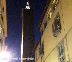 A passeggio in una serata d'inverno...