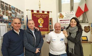 Tarquinia - Alfredo Boldorini con l’Associazione nazionale polizia di Stato “Vivenzo Peruzzi”