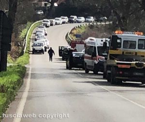 L'incidente sulla Cassia sud