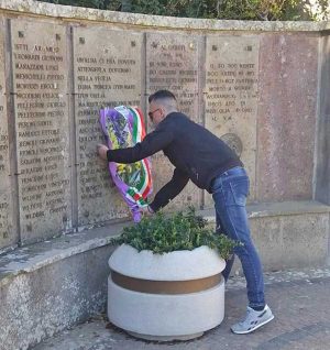 La commemorazione dei caduti nelle foibe a Oriolo Romano