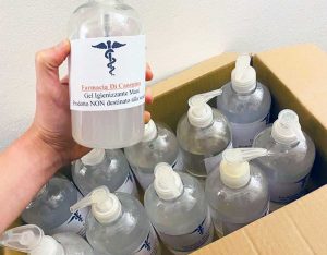 Canepina - Il gel igienizzante per le scuole