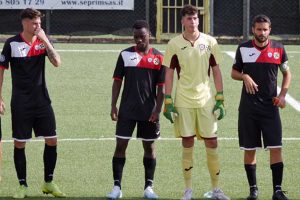 Sport - Calcio - Monterosi - I biancorossi in campo contro il Grosseto
