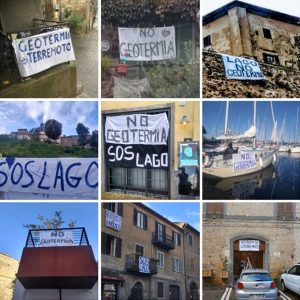 Impianto geotermico - La protesta