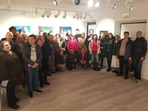 Villa Rosa alla mostra bagnorese di Achille Perilli
