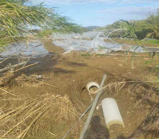 I danni dell'alluvione di novembre 2019 sul litorale della Tuscia