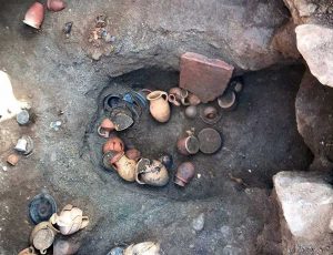 Scoperta tomba del III secolo a.C. a Vulci
