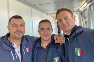 Sport - Tiro a volo - Mauro De Filippis, Valerio Grazini e Daniele Resca