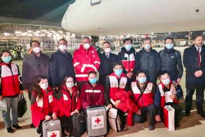Roma - I medici e infermieri provenienti dalla Cina
