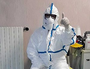 Coronavirus - Un sanitario di Belcolle
