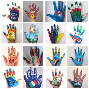 "Dipingi la tua mano", l'iniziativa del liceo artistico Orioli