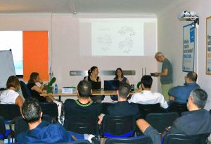 Viterbo - Allievi al lavoro in un'aula di Cna sostenibile