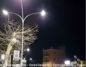 Orte - Illuminazione a via De Dominicis