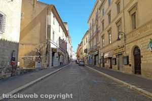 Tarquinia deserta - Corso Vittorio Emanuele