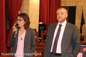 Tarquinia - I consiglieri regionali Silvia Blasi e Devid Porrello