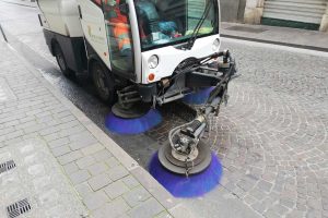 Viterbo - Iniziata la sanificazione stradale