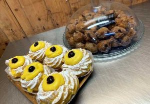 Bignè e frittelle di san Giuseppe