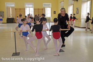 Viterbo - Lo stage di danza con Alessandra Celentano al Ragonesi