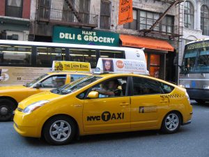 New York - Un taxi