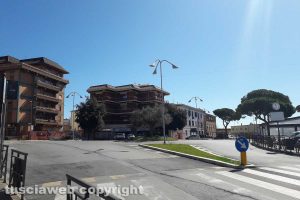 Tarquinia - La rotatoria di Piazzale Europa