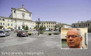 San Lorenzo Nuovo - Nel riquadro il sindaco Massimo Bambini