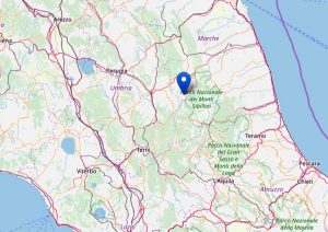 Scossa di terremoto a Visso