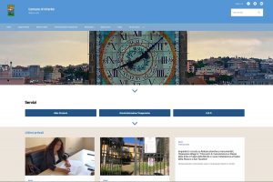Il sito internet del comune di Viterbo