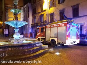 Montefiascone – Canna fumaria in fiamme