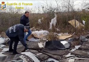 Guardia di finanza - Scoperta discarica abusiva