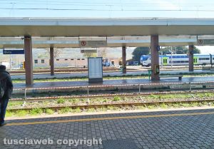 Orte - Emergenza Coronavirus - La stazione deserta