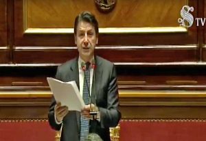 Emergenza Coronavirus - Il premier Conte riferisce al Senato