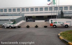 La sanificazione del tribunale