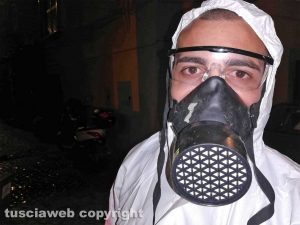 Coronavirus - Viterbo - La sanificazione della città