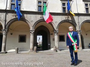 Viterbo - Il sindaco Arena