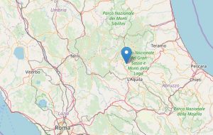 Scossa di terremoto di magnitudo 3,5 in provincia dell'Aquila