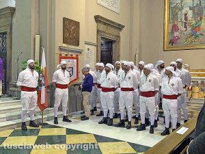 Viterbo - La festa del transito di santa Rosa