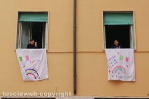 Viterbo - "Andrà tutto bene"