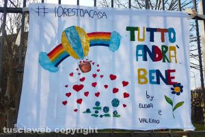 Capodimonte - L'iniziativa "Andrà tutto bene"