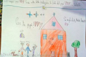 Soriano nel Cimino - Il disegno della piccola Isabella